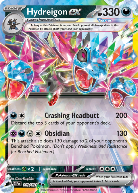 Hydreigon ex - SSP #119 - Normal