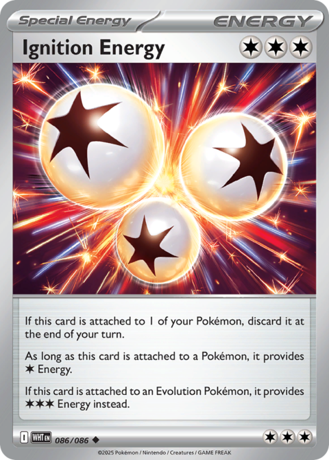 Ignition Energy - WHT #86 - Reverse Holo