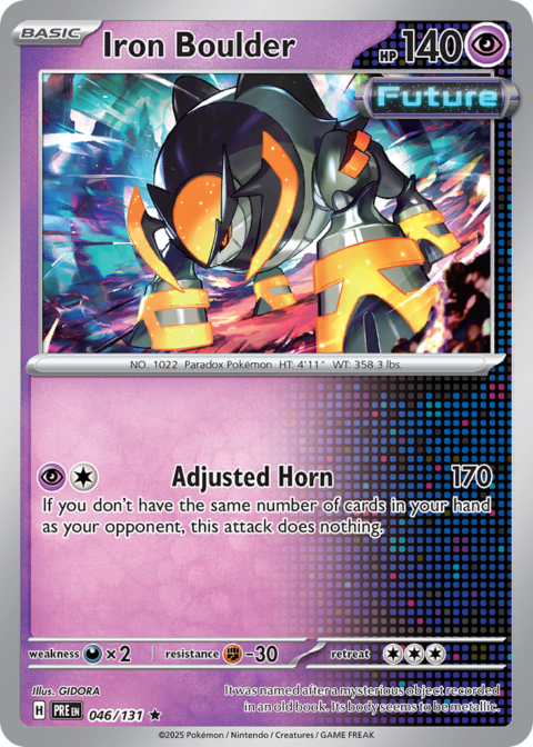 Iron Boulder - PRE #46 - Holo