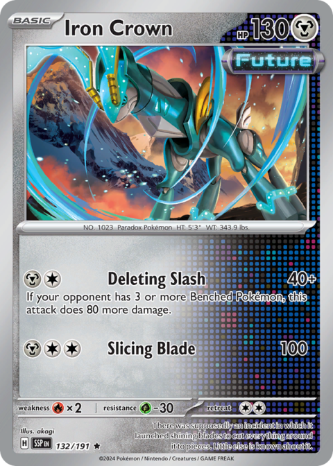 Iron Crown - SSP #132 - Reverse Holo