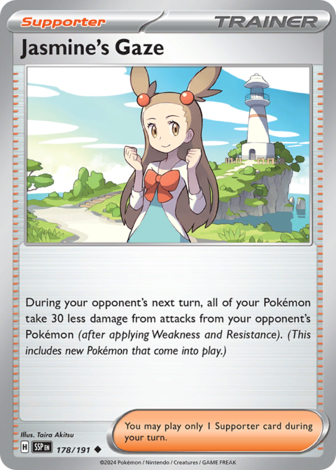 Jasmine's Gaze - SSP #178 - Reverse Holo