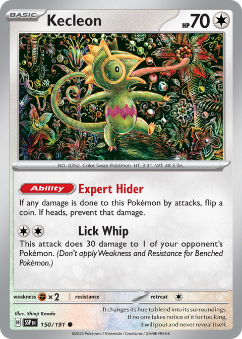 Kecleon - SSP #150 - Reverse Holo