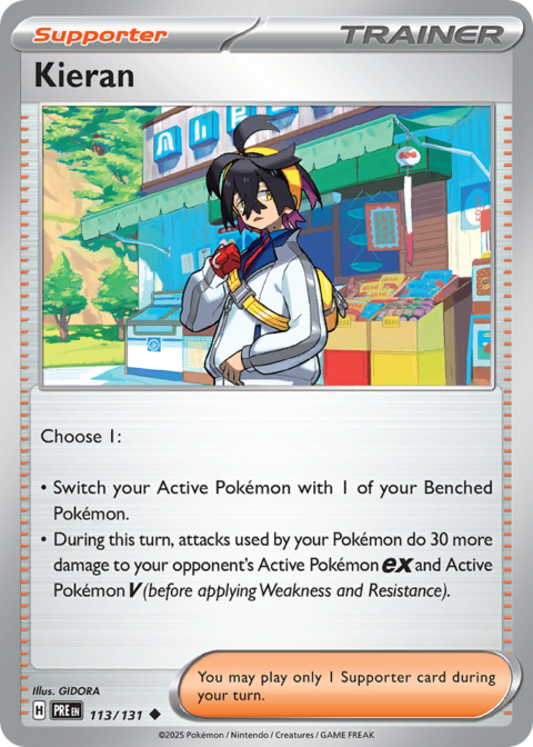Kieran - PRE #113 - Reverse Holo