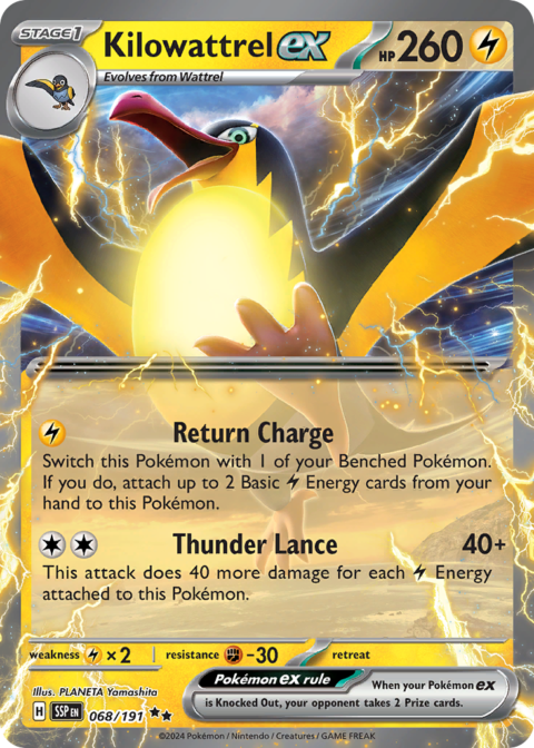 Kilowattrel ex - SSP #68 - Normal
