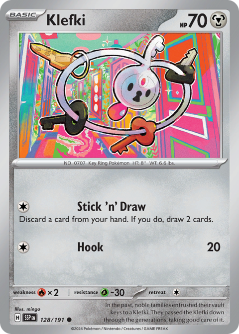 Klefki - SSP #128 - Reverse Holo