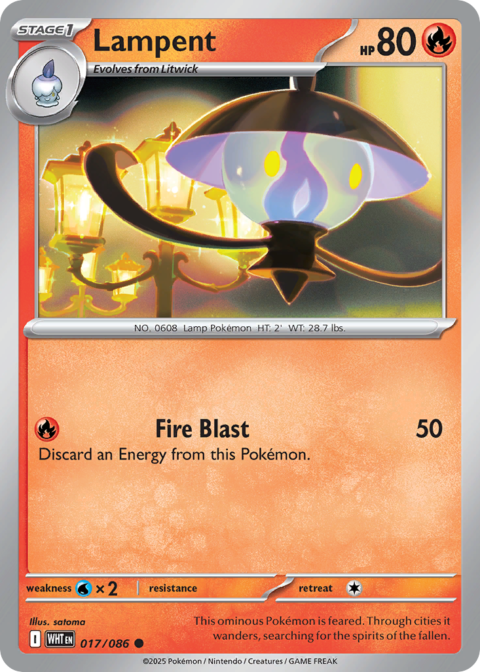 Lampent - WHT #17 - Reverse Holo
