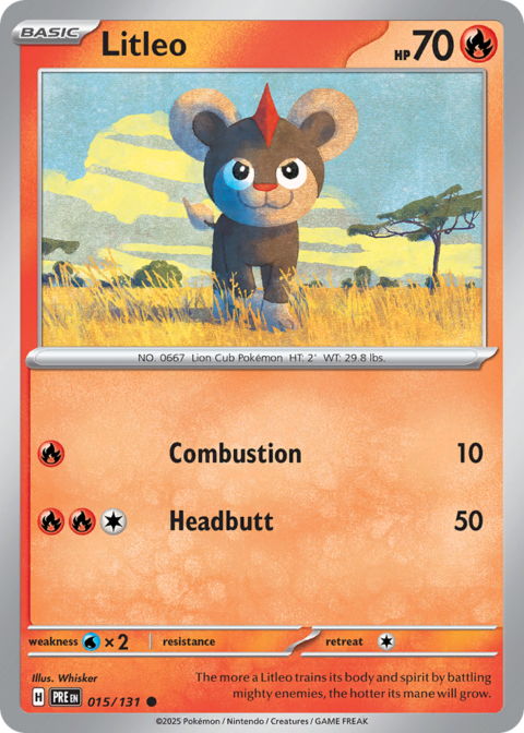 Litleo - PRE #15 - Reverse Holo