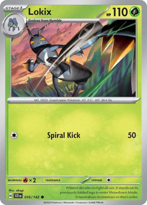 Lokix - SCR #16 - Reverse Holo