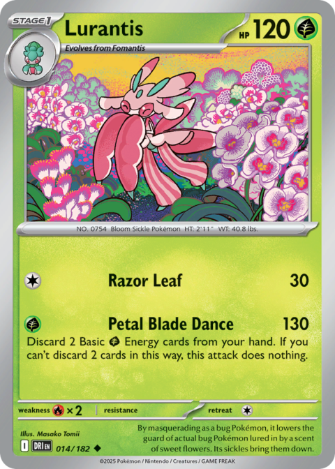 Lurantis - DRI #14 - Reverse Holo
