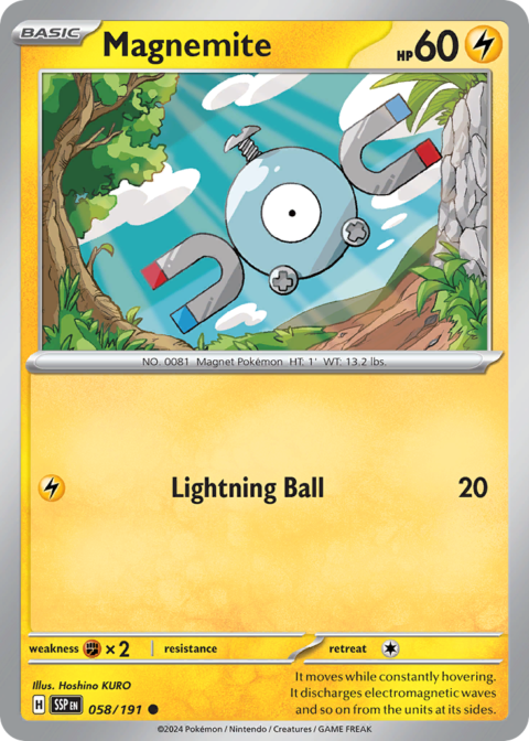 Magnemite - SSP #58 - Normal