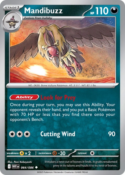 Mandibuzz - WHT #64 - Holo