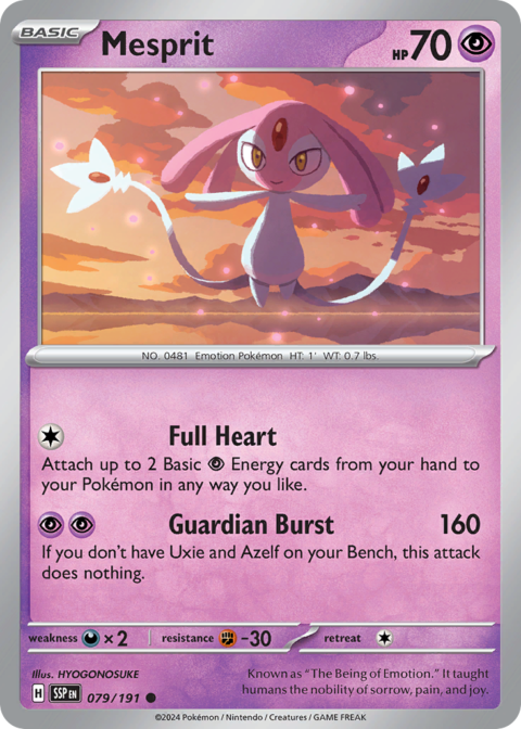 Mesprit - SSP #79 - Reverse Holo
