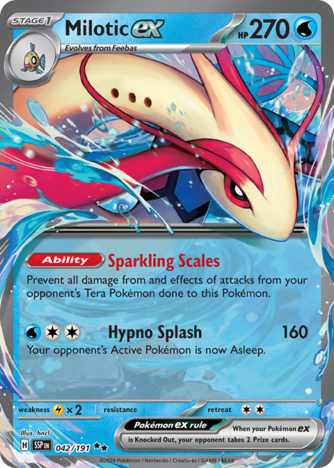 Milotic ex - SSP #42 - Normal