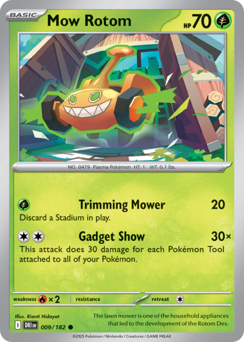 Mow Rotom - DRI #9 - Normal