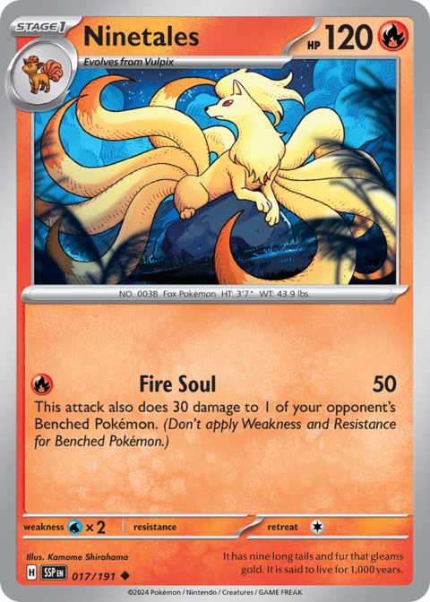 Ninetales - SSP #17 - Normal
