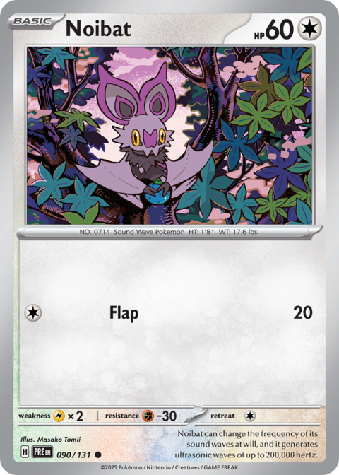 Noibat - PRE #90 - Reverse Holo
