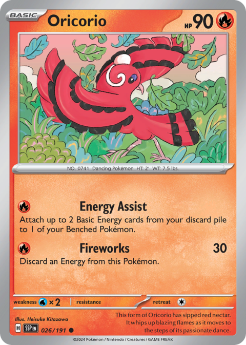 Oricorio - SSP #26 - Normal