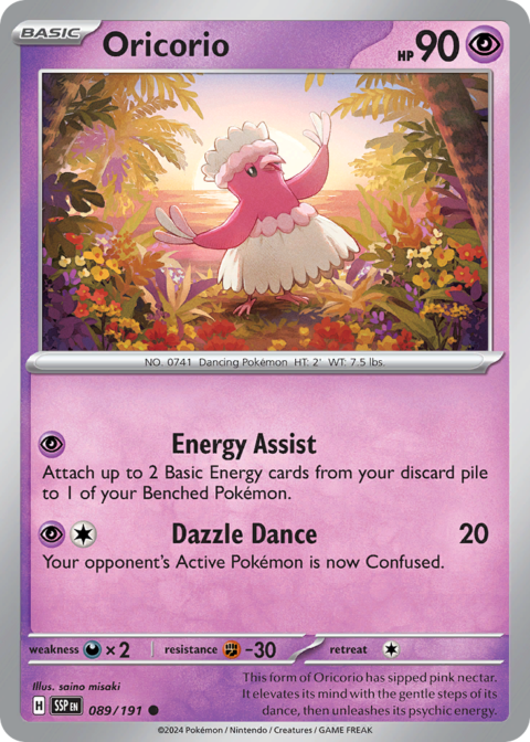 Oricorio - SSP #89 - Normal