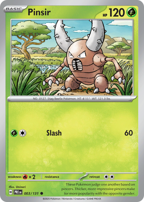 Pinsir - PRE #3 - Normal