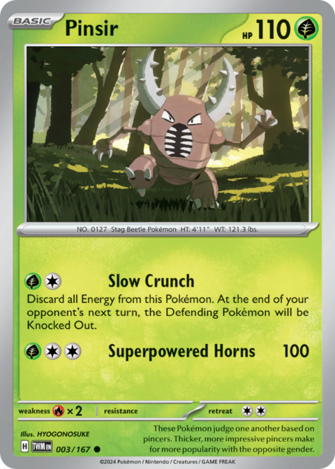Pinsir - TWM #3 - Normal