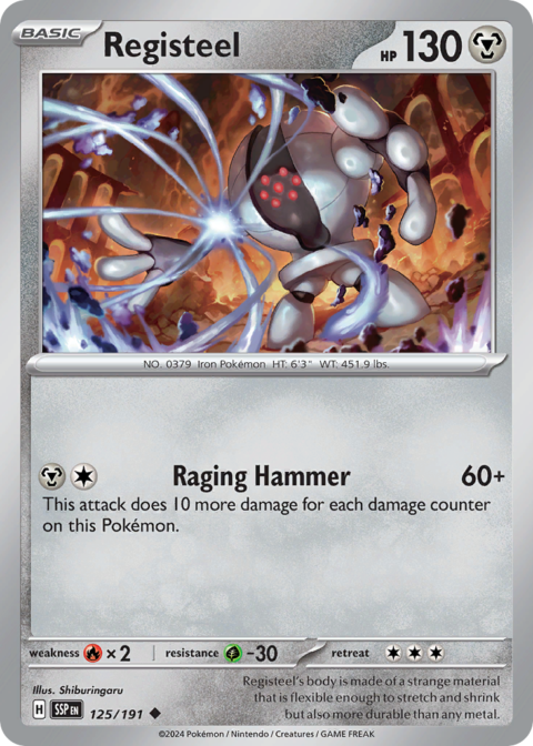 Registeel - SSP #125 - Normal