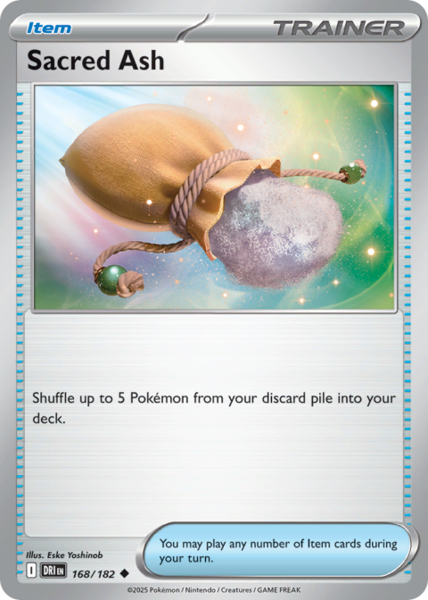 Sacred Ash - DRI #168 - Reverse Holo