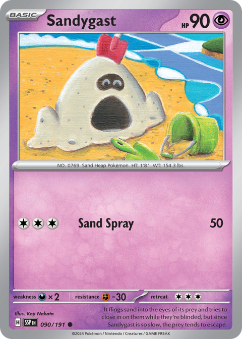 Sandygast - SSP #90 - Reverse Holo