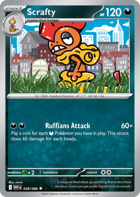 Scrafty - WHT #58 - Normal
