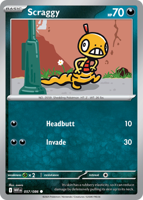 Scraggy - WHT #57 - Normal