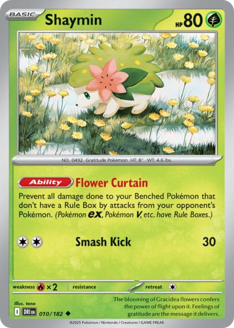 Shaymin - DRI #10 - Reverse Holo