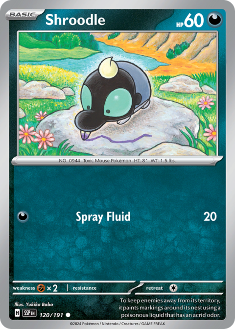 Shroodle - SSP #120 - Reverse Holo
