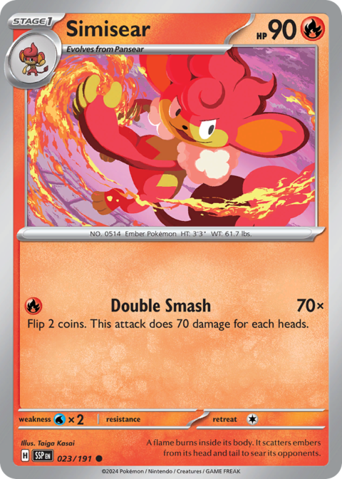 Simisear - SSP #23 - Reverse Holo