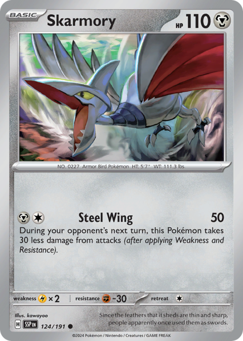 Skarmory - SSP #124 - Normal