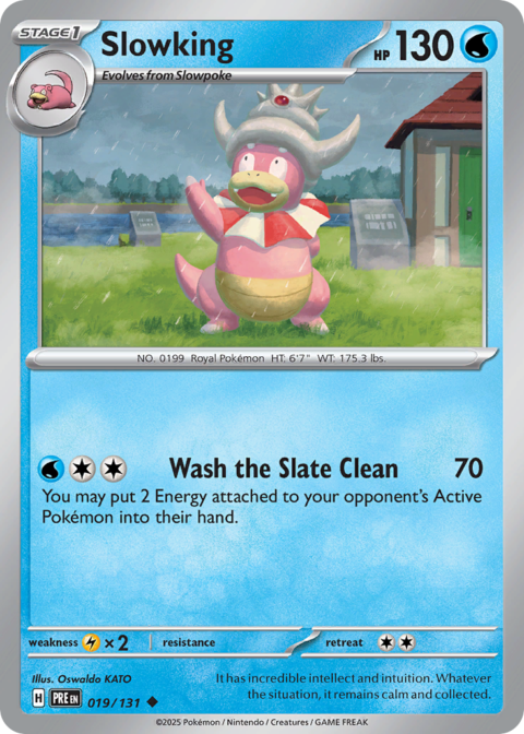 Slowking - PRE #19 - Reverse Holo
