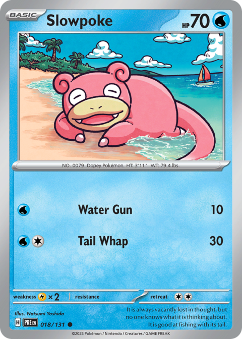 Slowpoke - PRE #18 - Reverse Holo