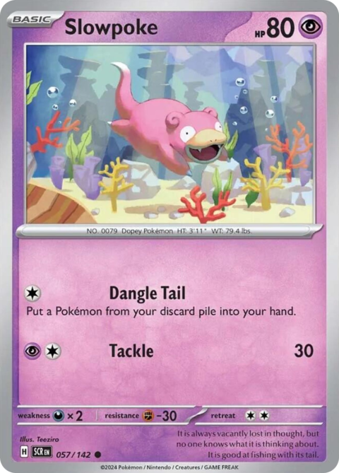 Slowpoke - SCR #57 - Holo