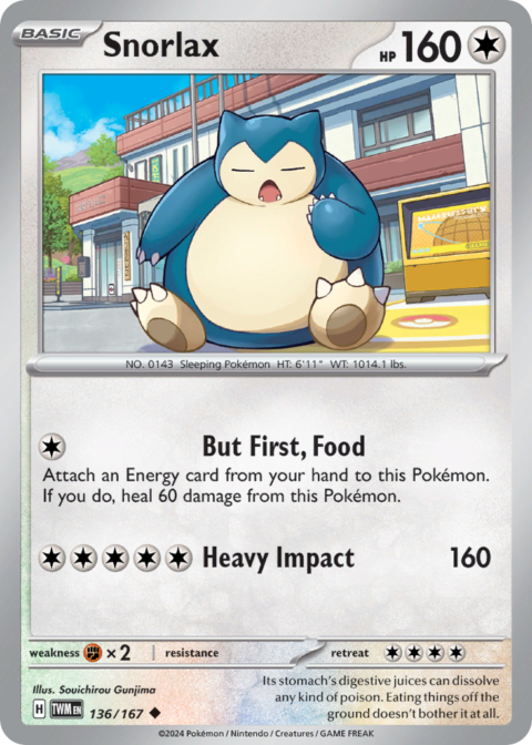Snorlax - TWM #136 - Normal