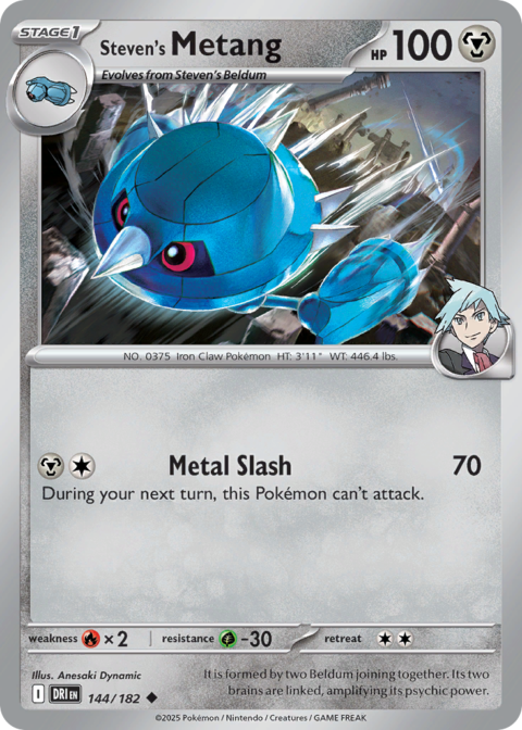Steven's Metang - DRI #144 - Reverse Holo