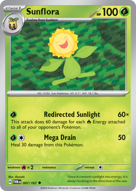 Sunflora - TWM #7 - Normal