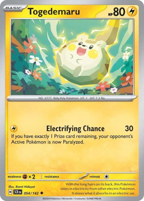 Togedemaru - SCR #54 - Normal