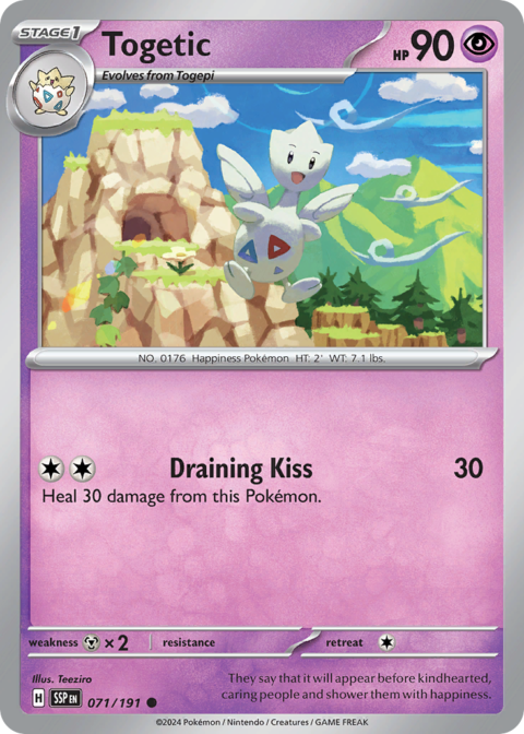 Togetic - SSP #71 - Reverse Holo