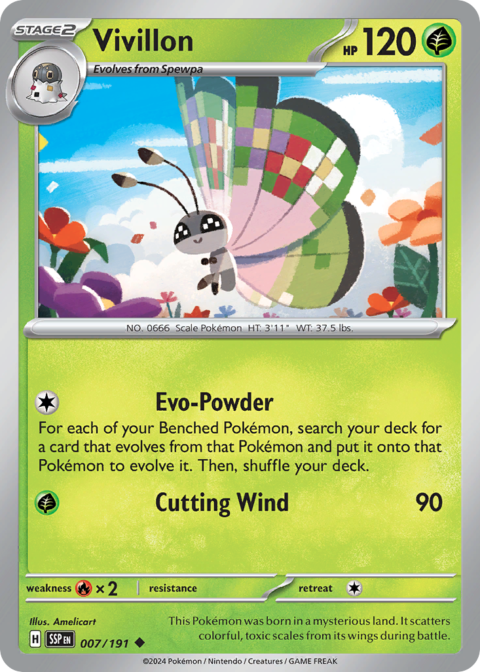 Vivillon - SSP #7 - Normal