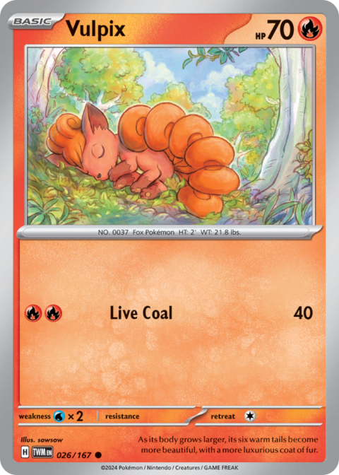 Vulpix - TWM #26 - Normal