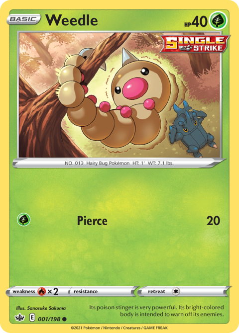 Weedle - CRE #1 - Normal