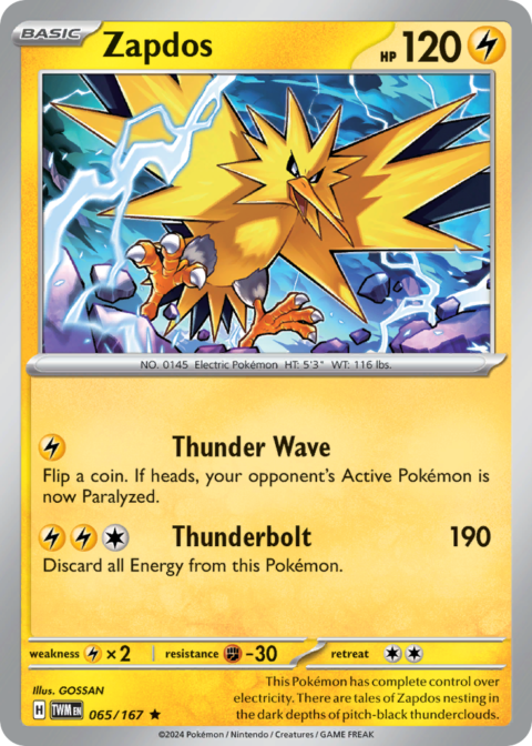 Zapdos - TWM #65 - Normal